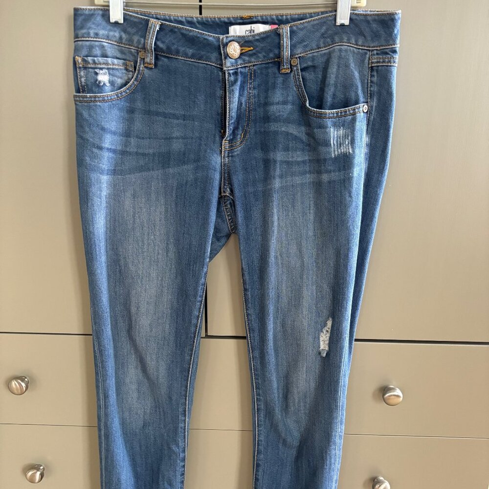 CAbi Mojave Slim Boyfriend jeans